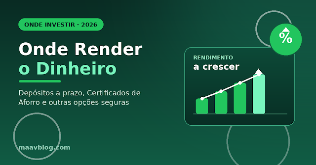Onde Render o Dinheiro em Portugal 2026: Depósitos a Prazo, Certificados de Aforro e Outras Opções Seguras Onde Render o Dinheiro em Portugal 2026: Depósitos a Prazo, Certificados de Aforro e Outras Opções Seguras