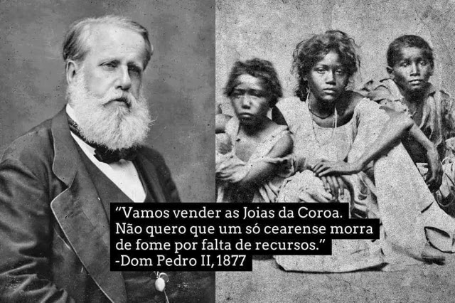DOM PEDRO II E A SECA NO NORDESTE DOM PEDRO II E A SECA NO NORDESTE
