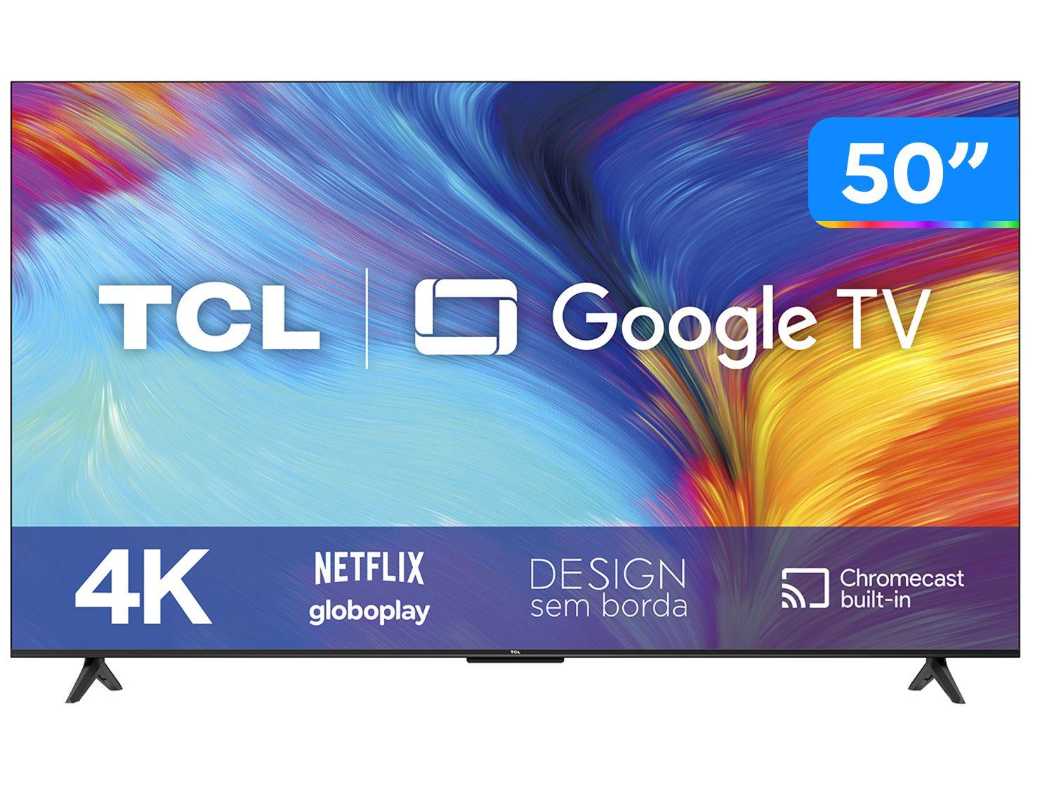 Smart TV 50” 4K LED TCL 50P635 VA Wi-Fi Smart TV 50” 4K LED TCL 50P635 VA Wi-Fi
