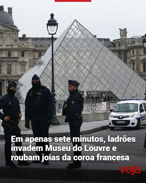 Assalto Cinematográfico ao Museu do Louvre Choca a França e Suspende Visitações