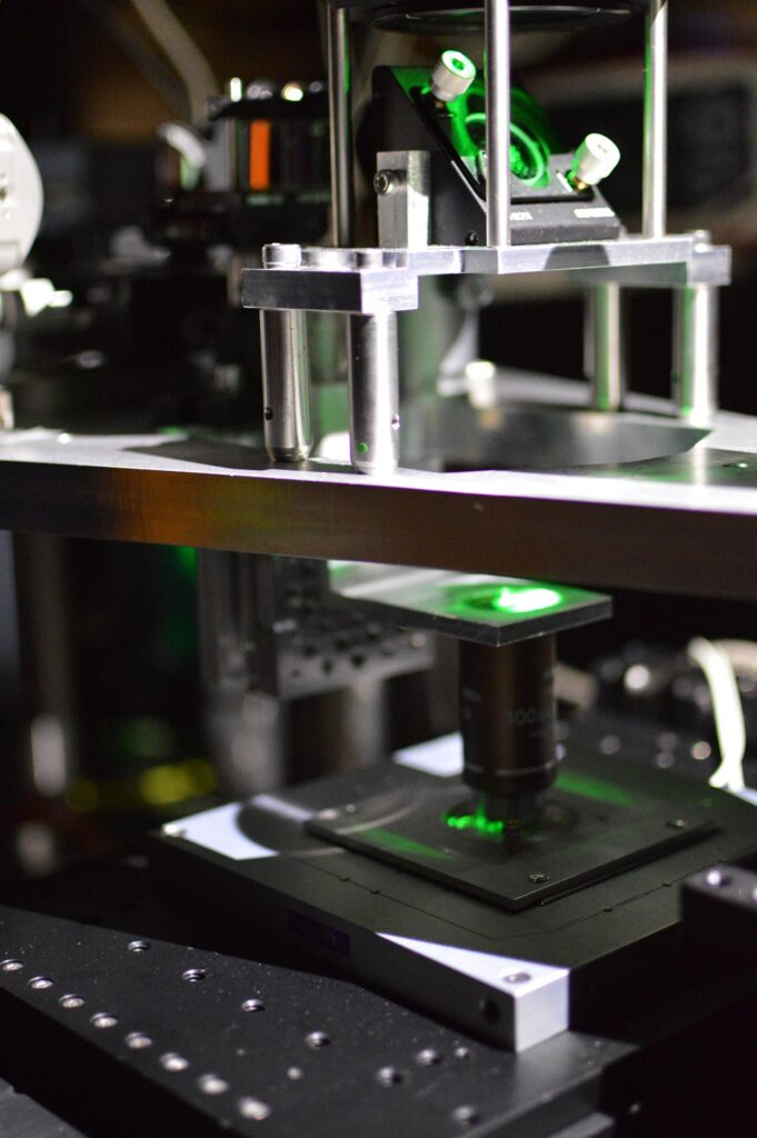 Microscópio Quântico de perto