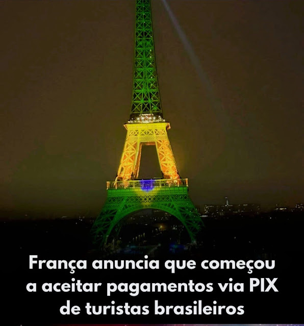 Pix é liberado em comércios da França e facilita compras de brasileiros no exterior Pix é liberado em comércios da França e facilita compras de brasileiros no exterior