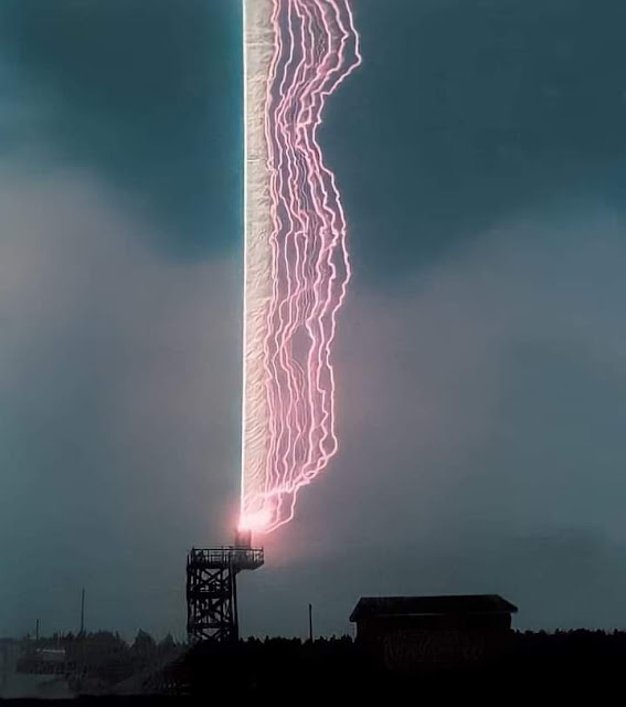 🌬️"É assim que se parece um raio artificial". ⚡ 🌬️"É assim que se parece um raio artificial". ⚡