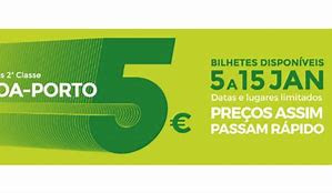 CP lança bilhetes Lisboa-Porto por cinco euros CP lança bilhetes Lisboa-Porto por cinco euros