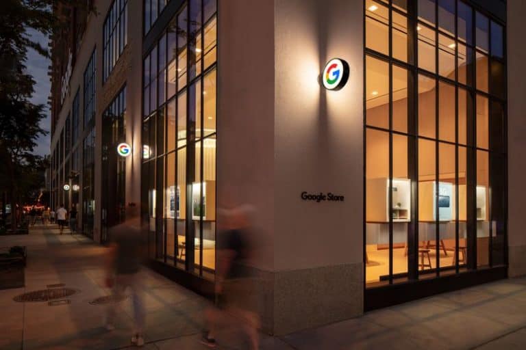 Google abre sua primeira loja física em Nova York. Foto: Google and Paul Warchol Google abre sua primeira loja física em Nova York. Foto: Google and Paul Warchol
