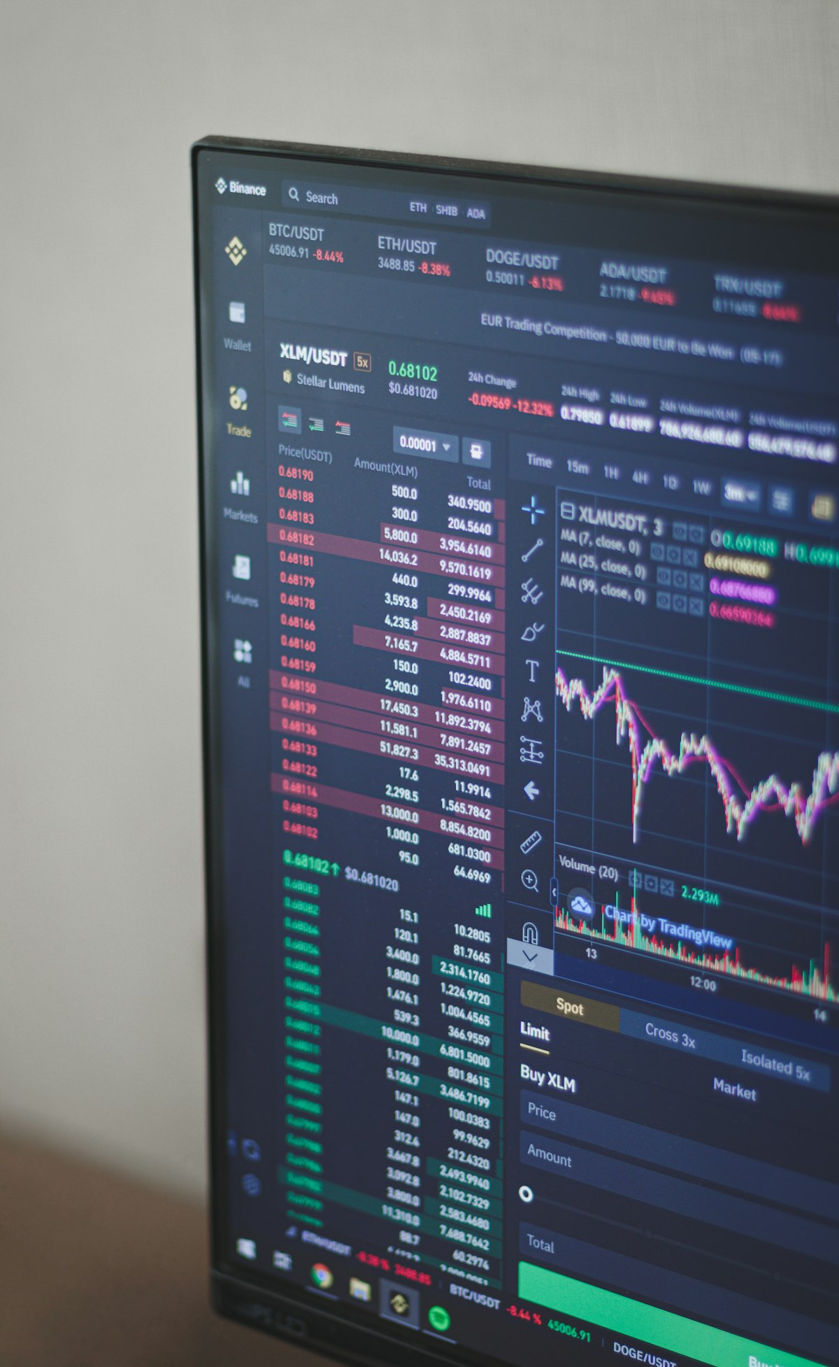 Grafico de crescimento de investimentos com juros compostos ao longo do tempo