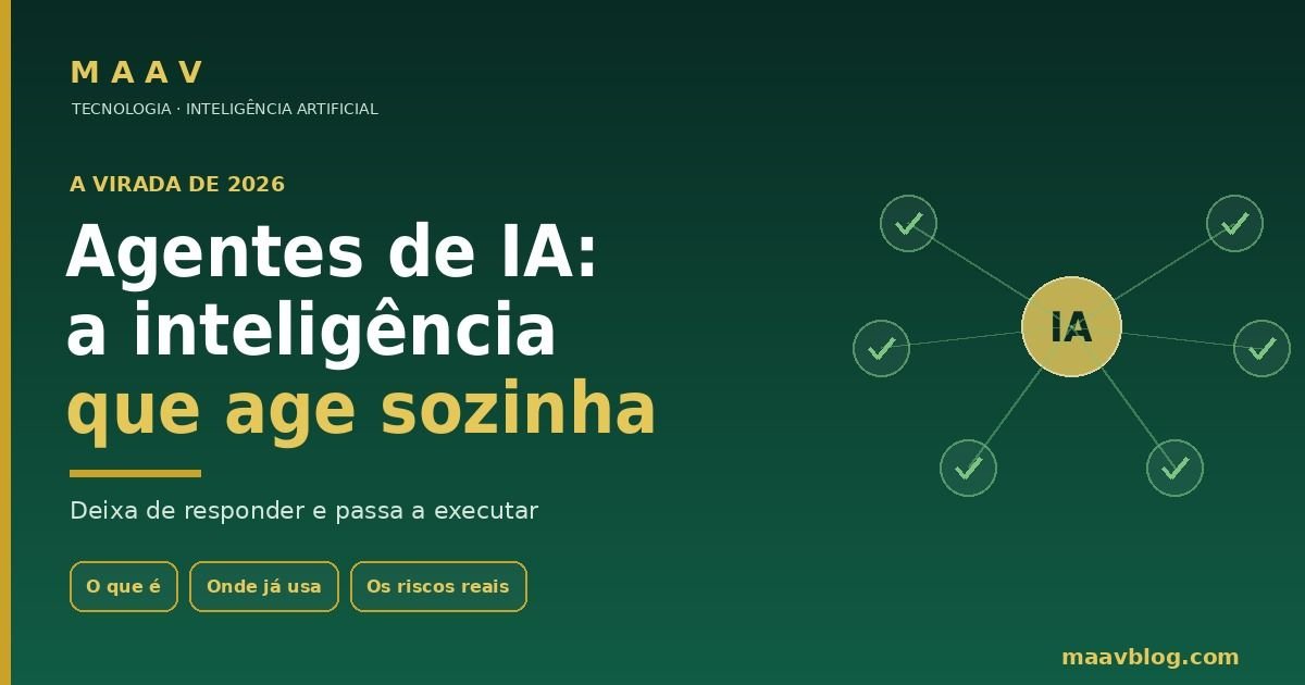 Agentes de IA: A Grande Virada da Tecnologia em 2026