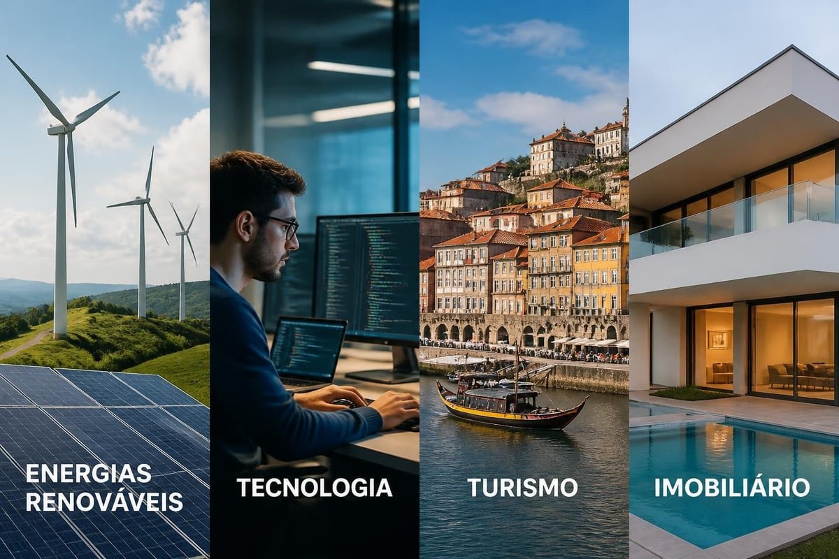 Setores de investimento em Portugal