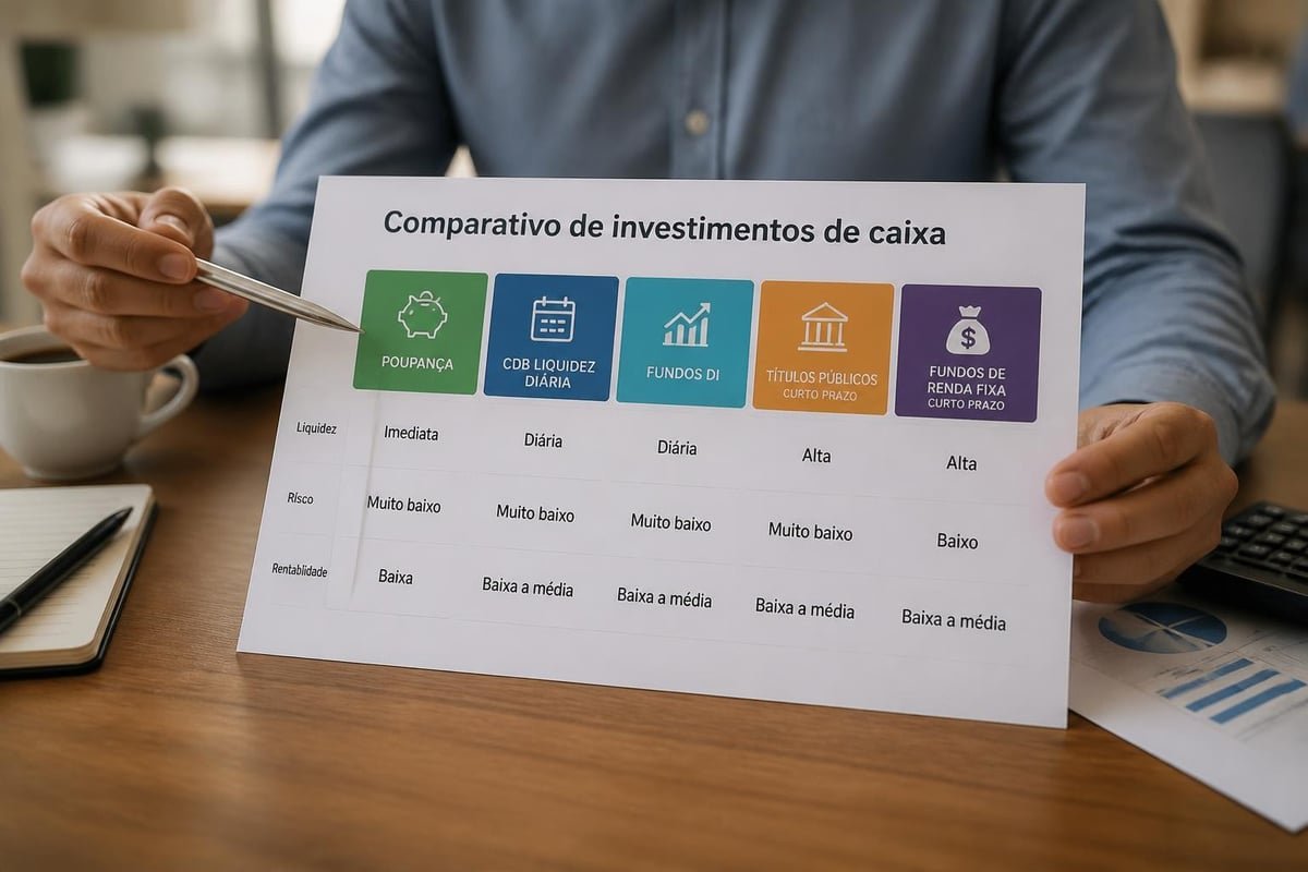 Instrumentos de investimento em dinheiro
