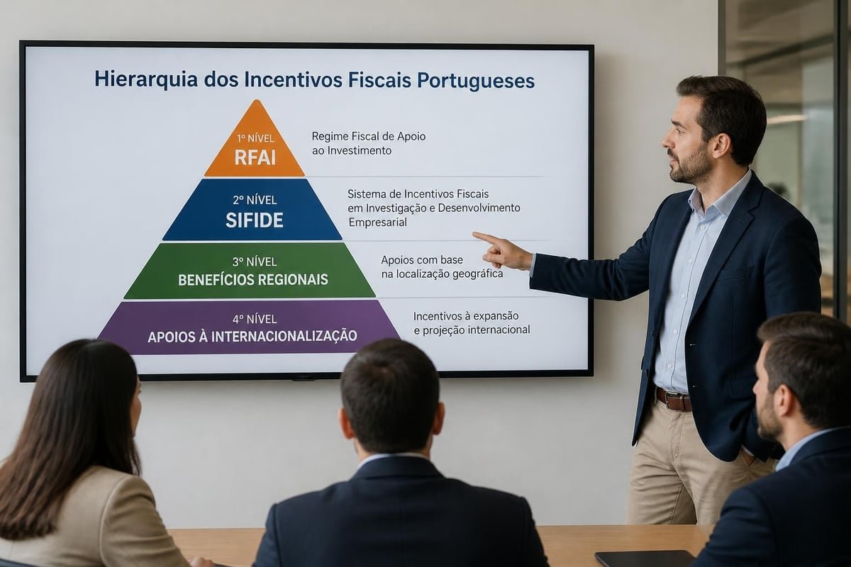 Estrutura de incentivos fiscais em Portugal