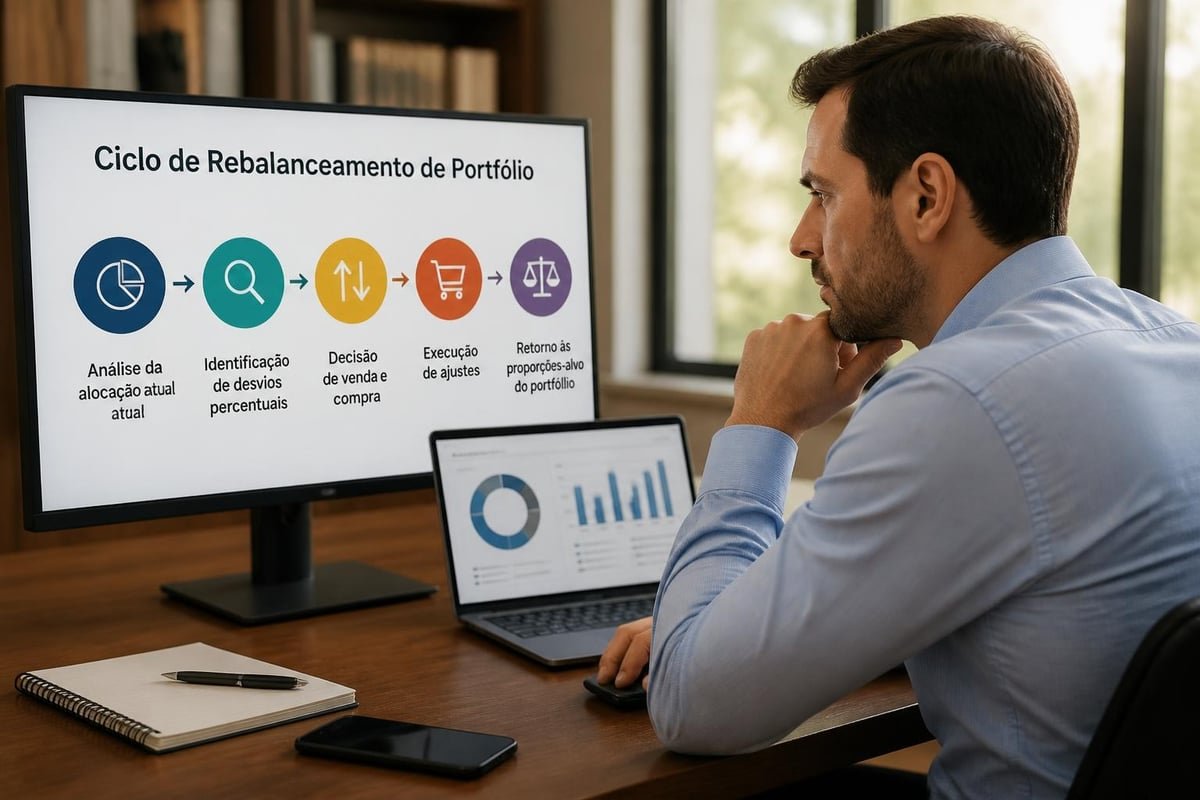 Processo de rebalanceamento de portfólio