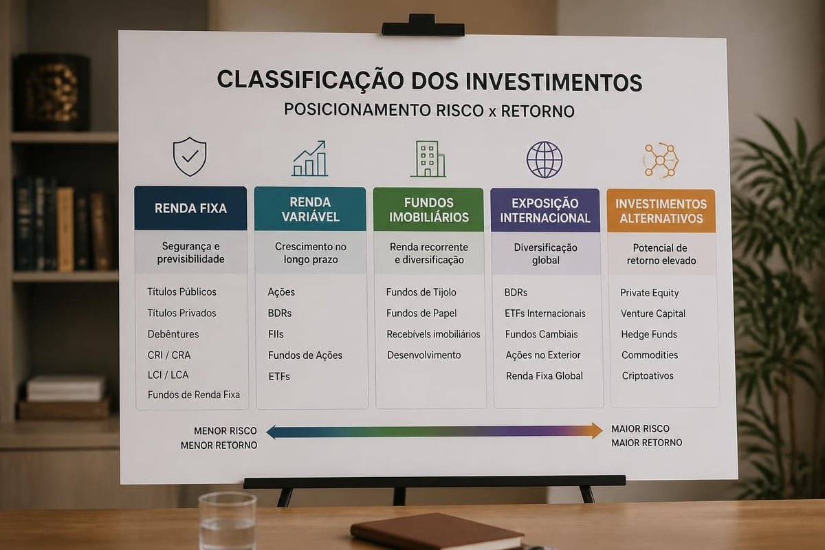 Tipos de investimentos