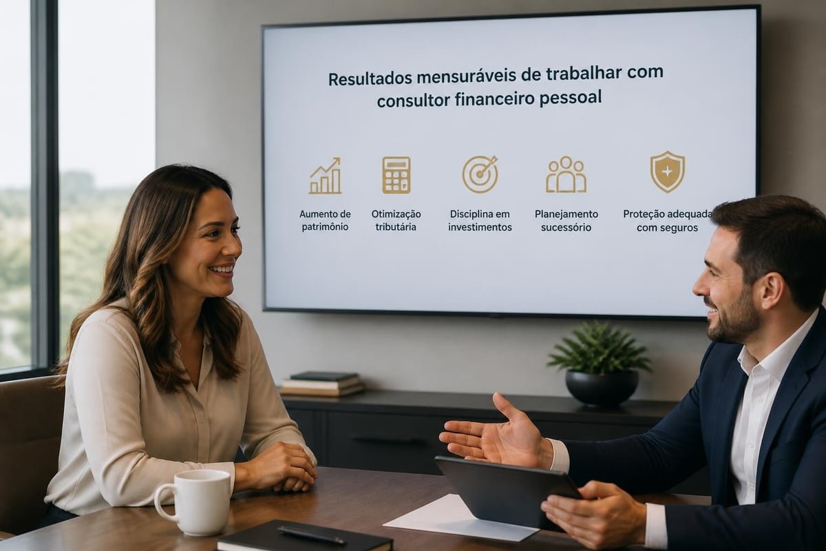 Benefícios tangíveis da consultoria financeira